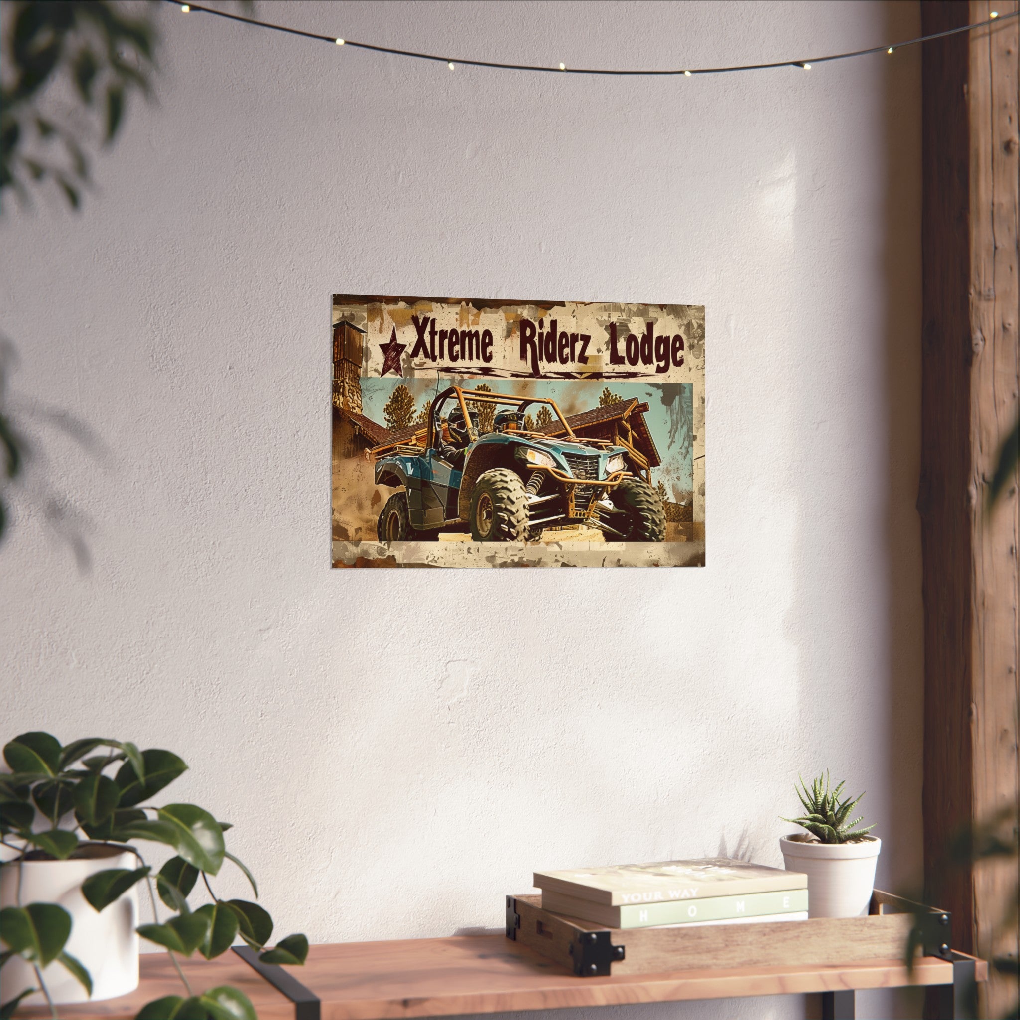Xtreme Riderz Lodge ATV Poster